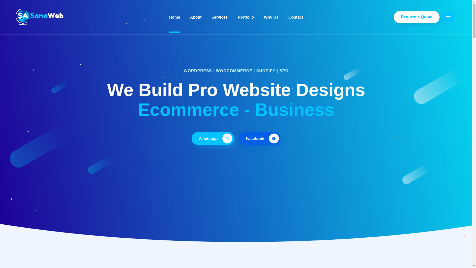 website screenshot of https://sanaweb.pages.dev/