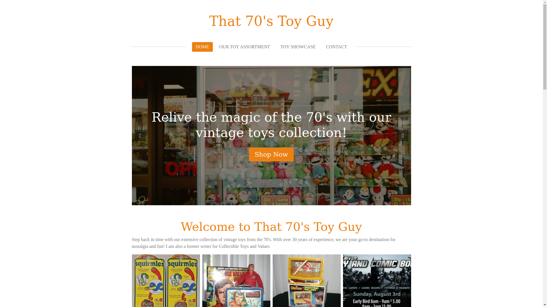 website screenshot of https://that70stoyguy.com/