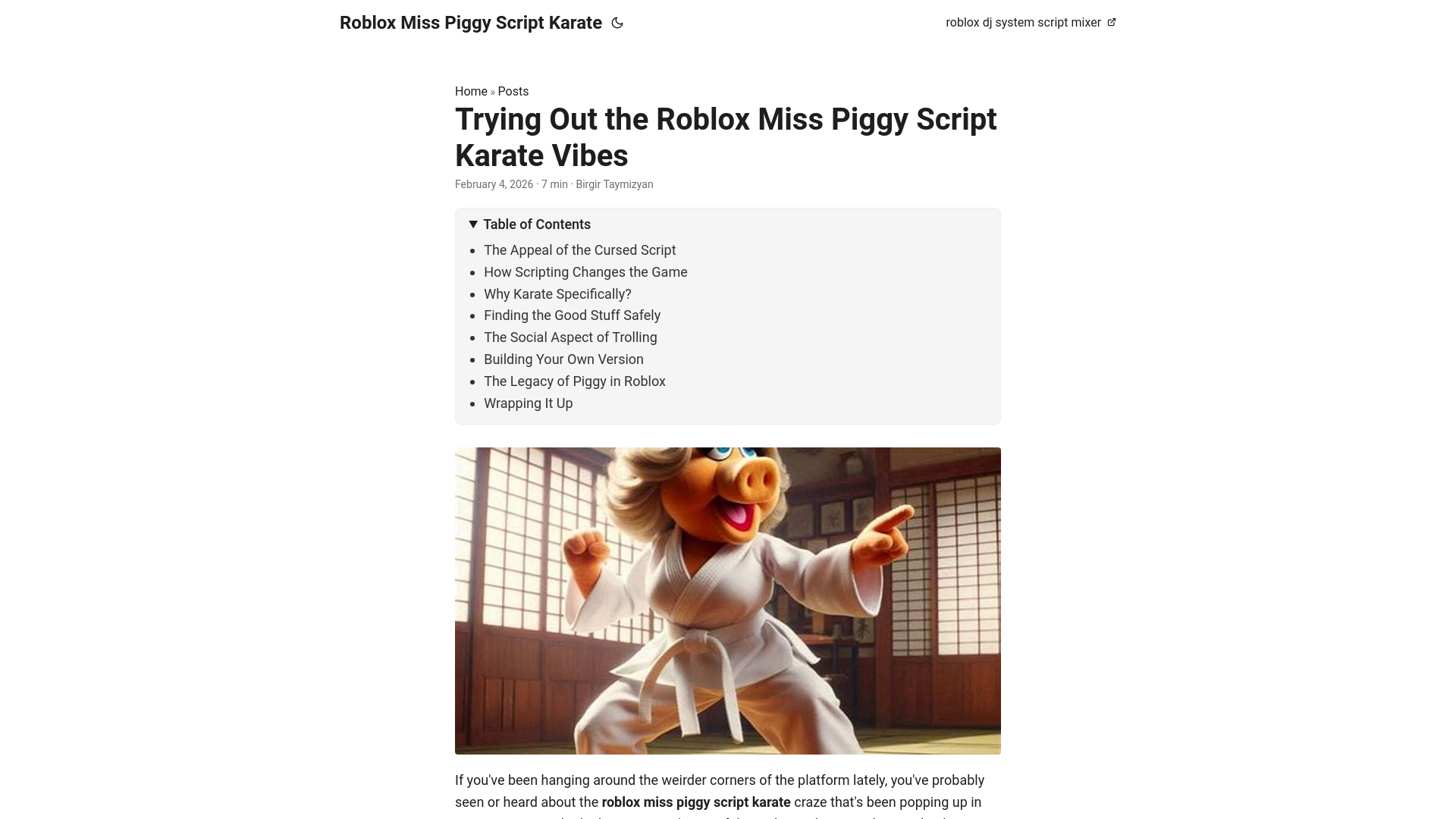 website screenshot of https://roblox-miss-piggy-script-karate.pages.dev/