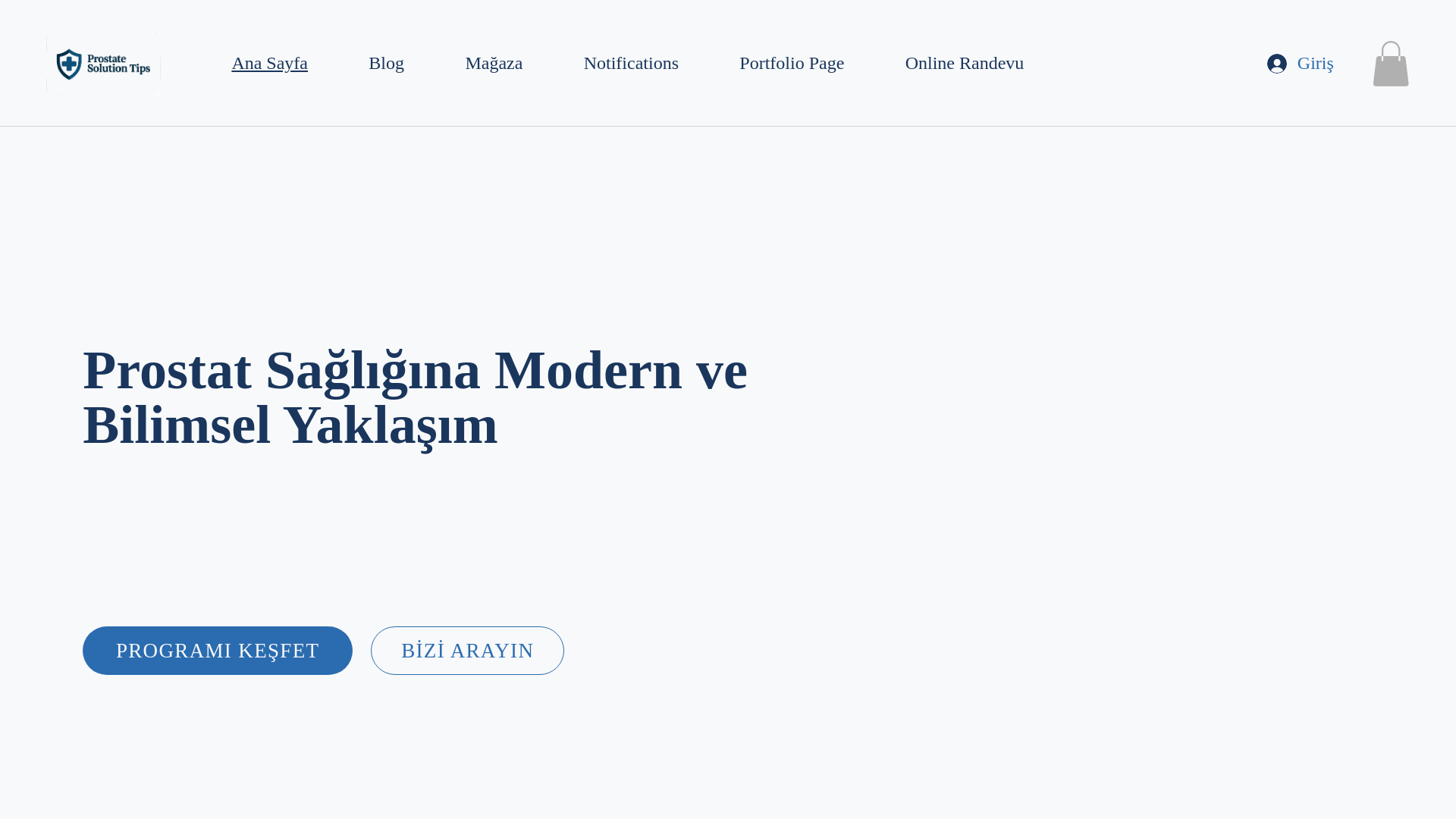 website screenshot of https://prostatacozum.net