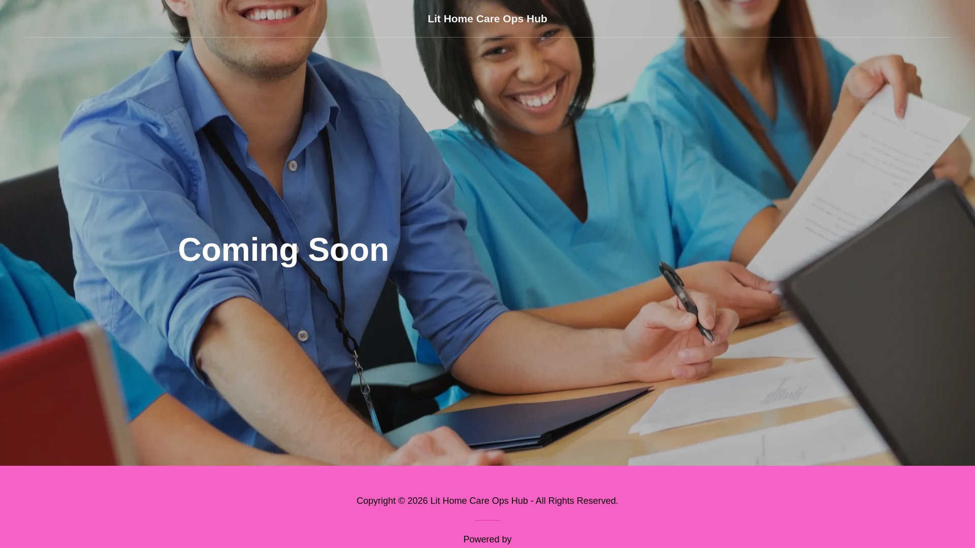 website screenshot of https://compliancesupport4homecare.com