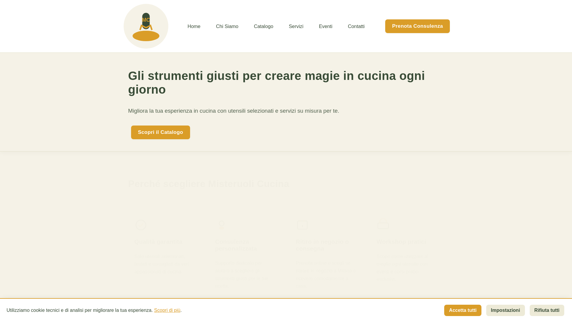 website screenshot of https://misteruoli.media