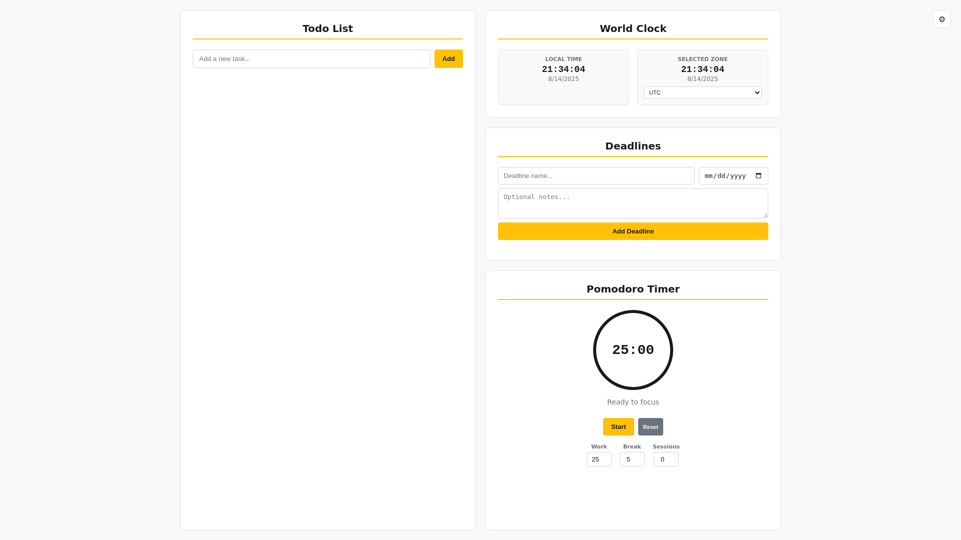 website screenshot of https://phd-dashboard.pages.dev/