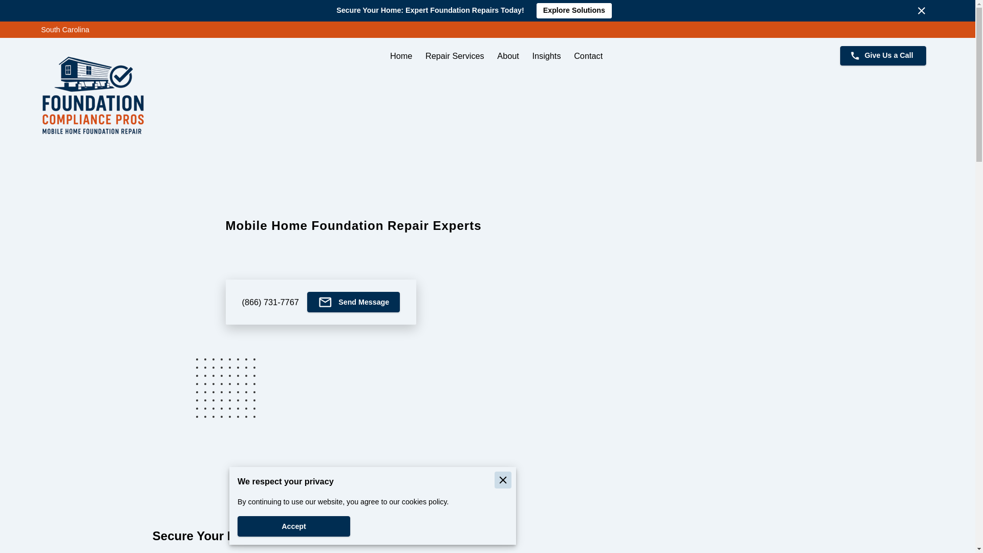 website screenshot of https://foundationcompliancepros.com/