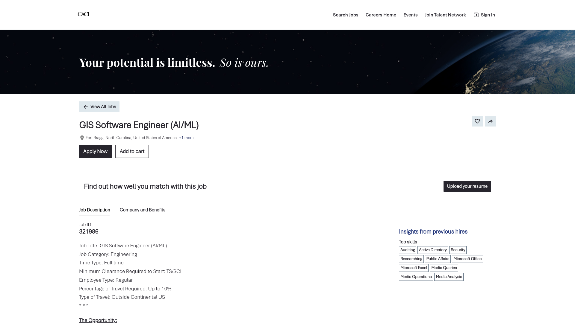 website screenshot of https://caci.eightfold.ai/vsimp?d=.eJwVi0sKgzAQQO8yayuOmTSfVW9SwphqcCZClUIpvbtx-z4_0H1-lgkiEhkXCD2OjjrImopABE3vtVdmSSK54mO-eM-bQgd1O8rr29aWf3I9Ws5SeL3UkvYF4s14Y2kIFu-eTBiDHdz_BBZyIlE.6aWvwOuI6TyVwDs4hJS9_fUXSh4&n=https%3A%2F%2Fsearchcareers.caci.com%2Fcareers%2Fjob%2F1443149134052