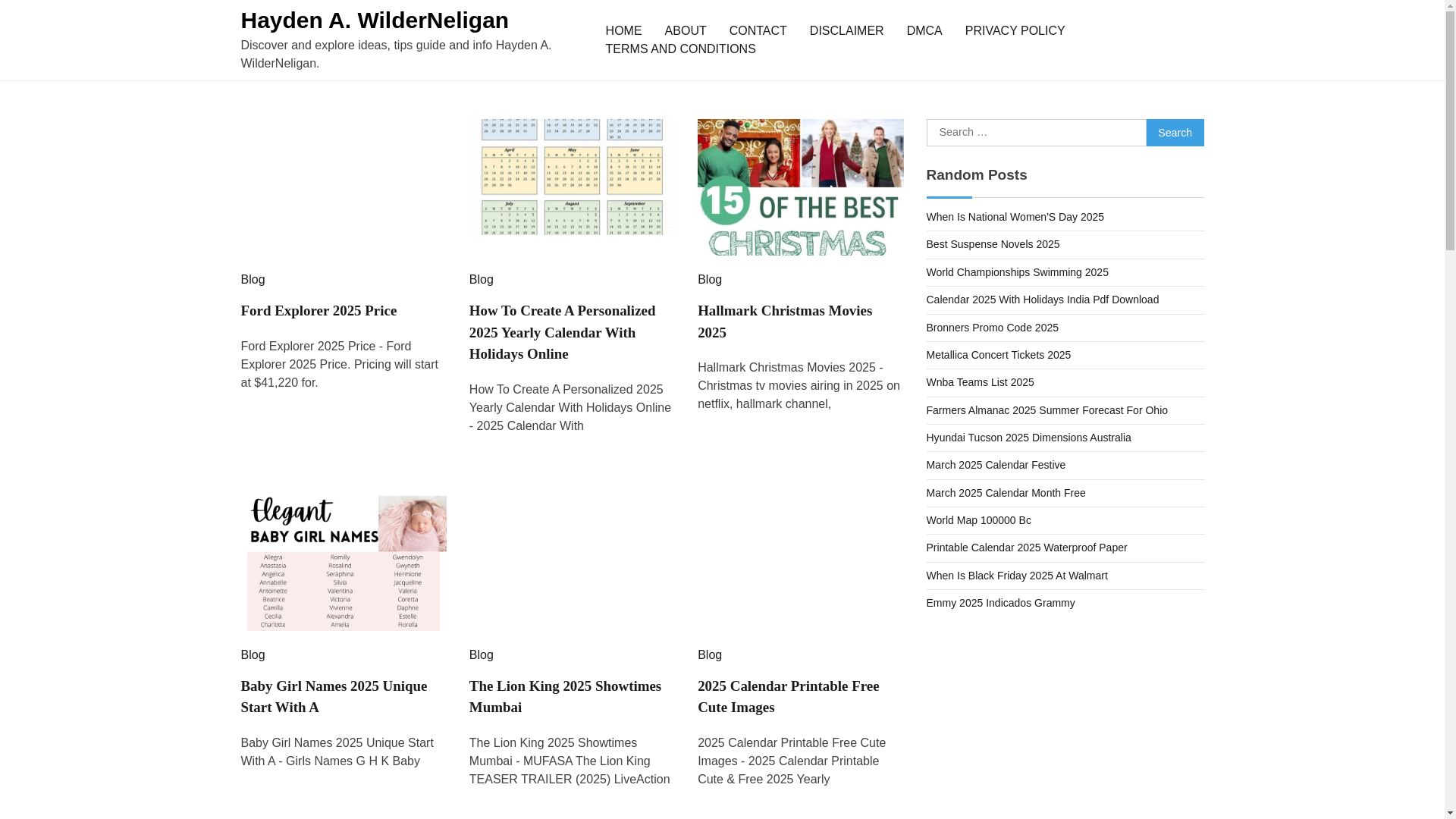 website screenshot of https://haydenawilderneligan.pages.dev/