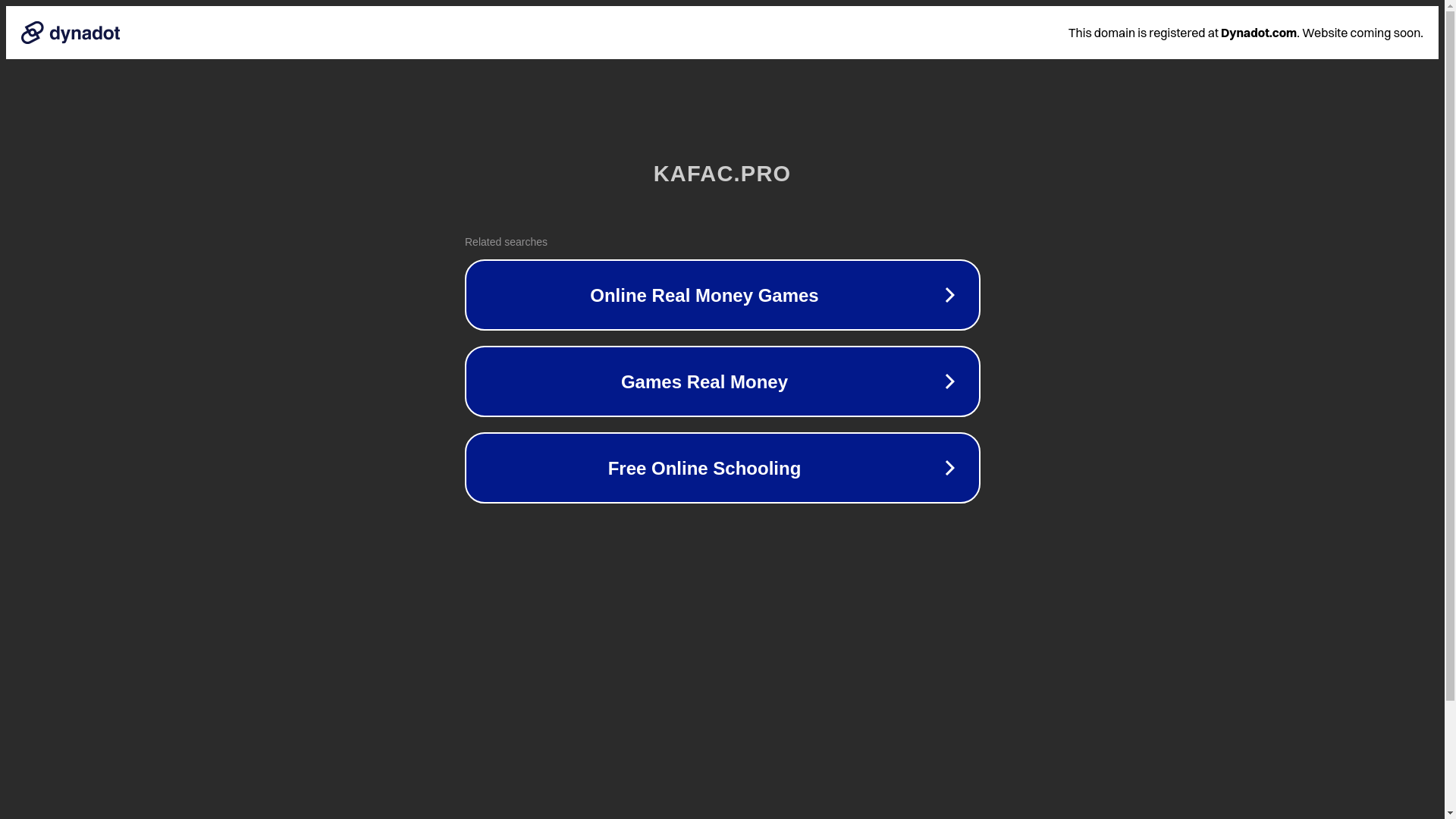 website screenshot of https://kafac.pro/
