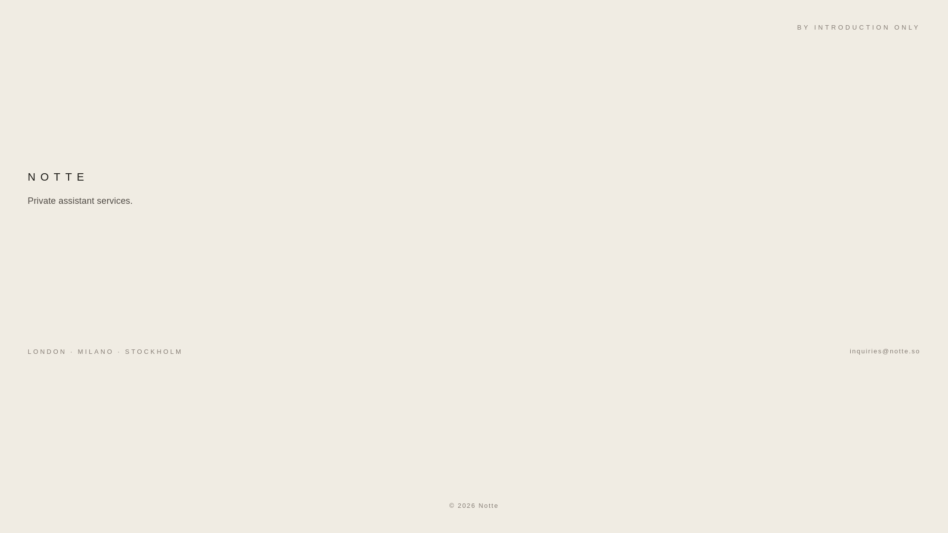 website screenshot of https://notte.so/