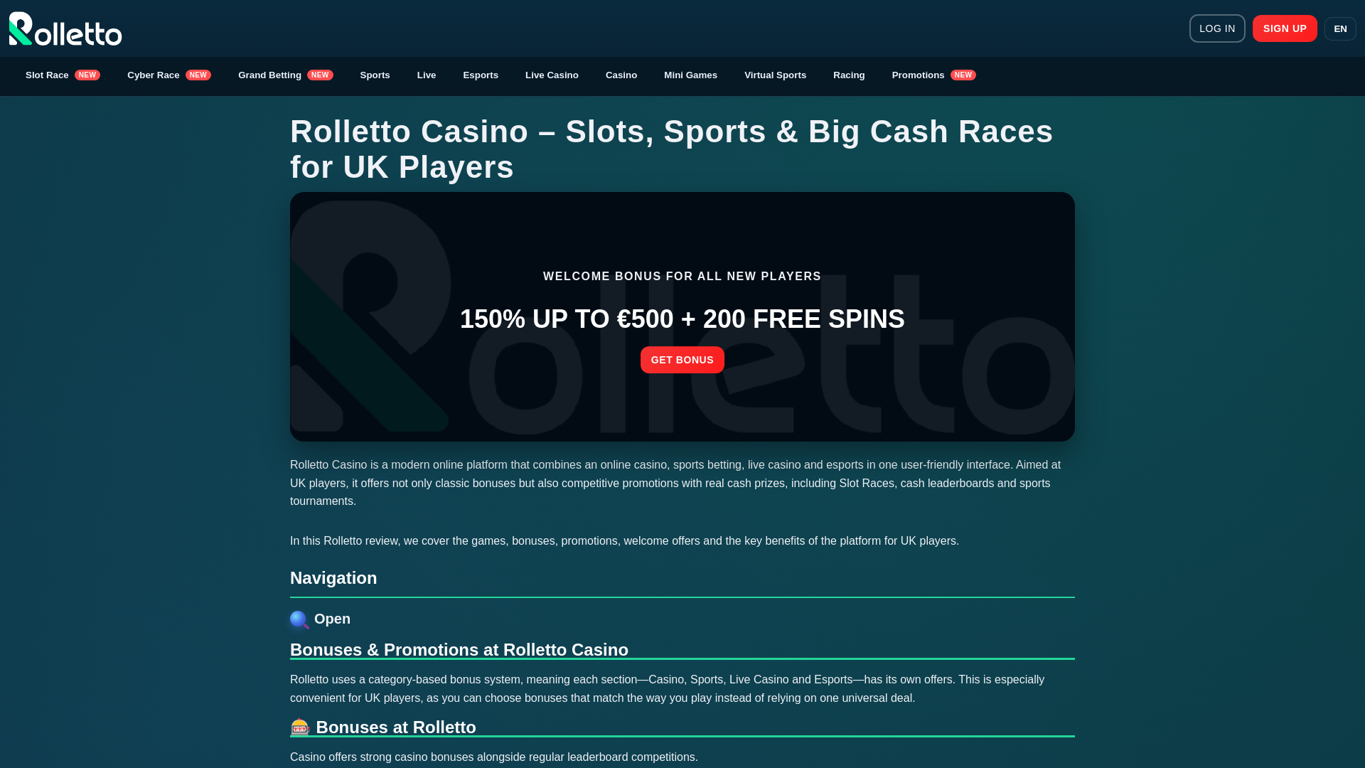 website screenshot of https://rolettocasinouk-com.pages.dev/