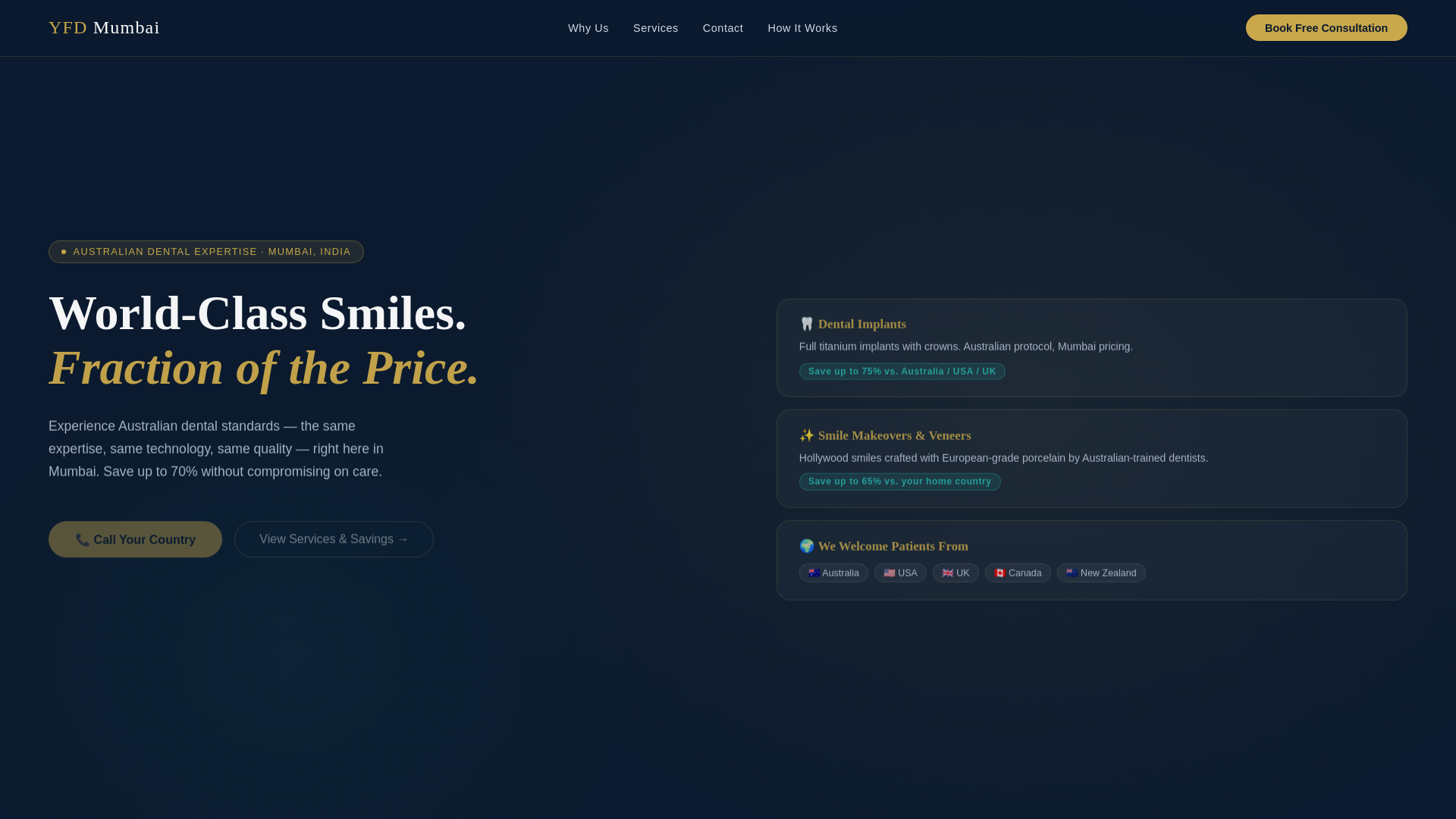 website screenshot of https://yourfamilydentalclinic.com/