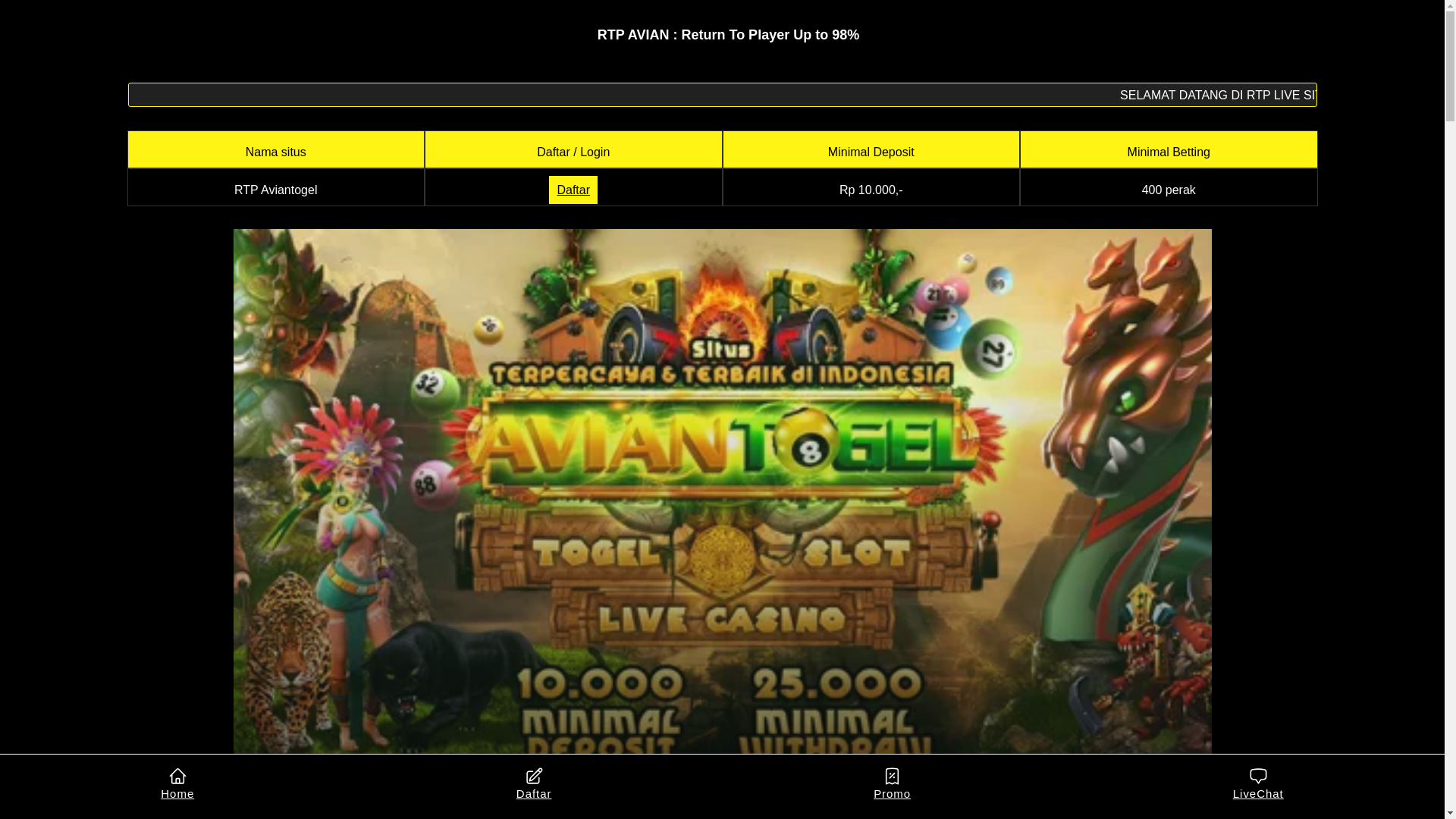 website screenshot of https://aviantogelrtp-slotgacor.pages.dev/