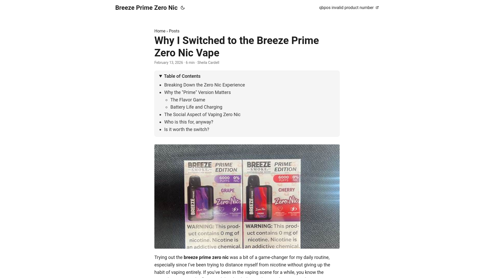 website screenshot of https://breeze-prime-zero-nic.pages.dev/