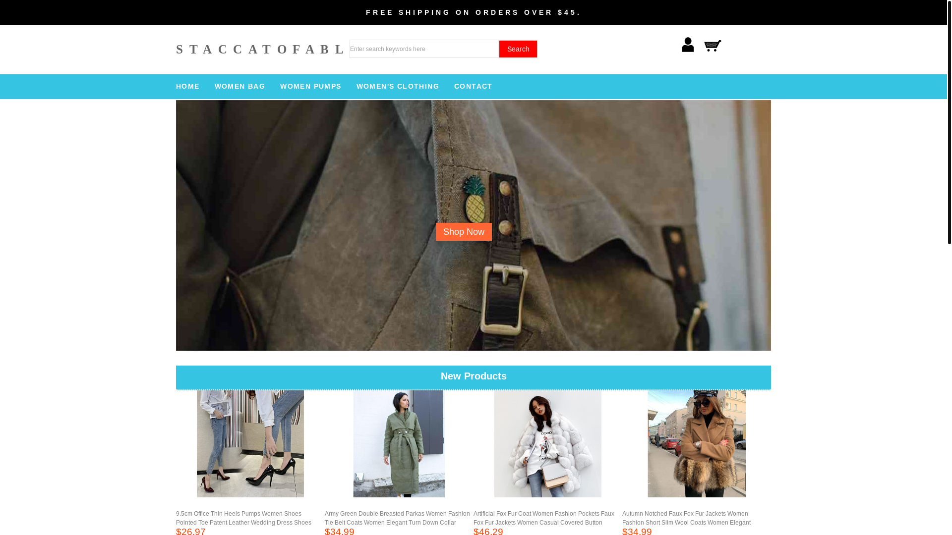 website screenshot of https://staccatofable.top/