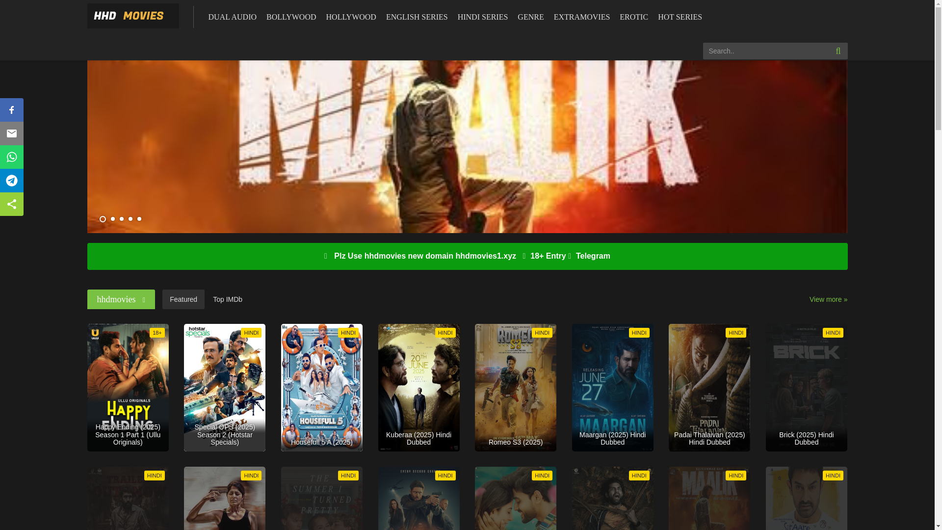 website screenshot of https://hhdmovies1.xyz/