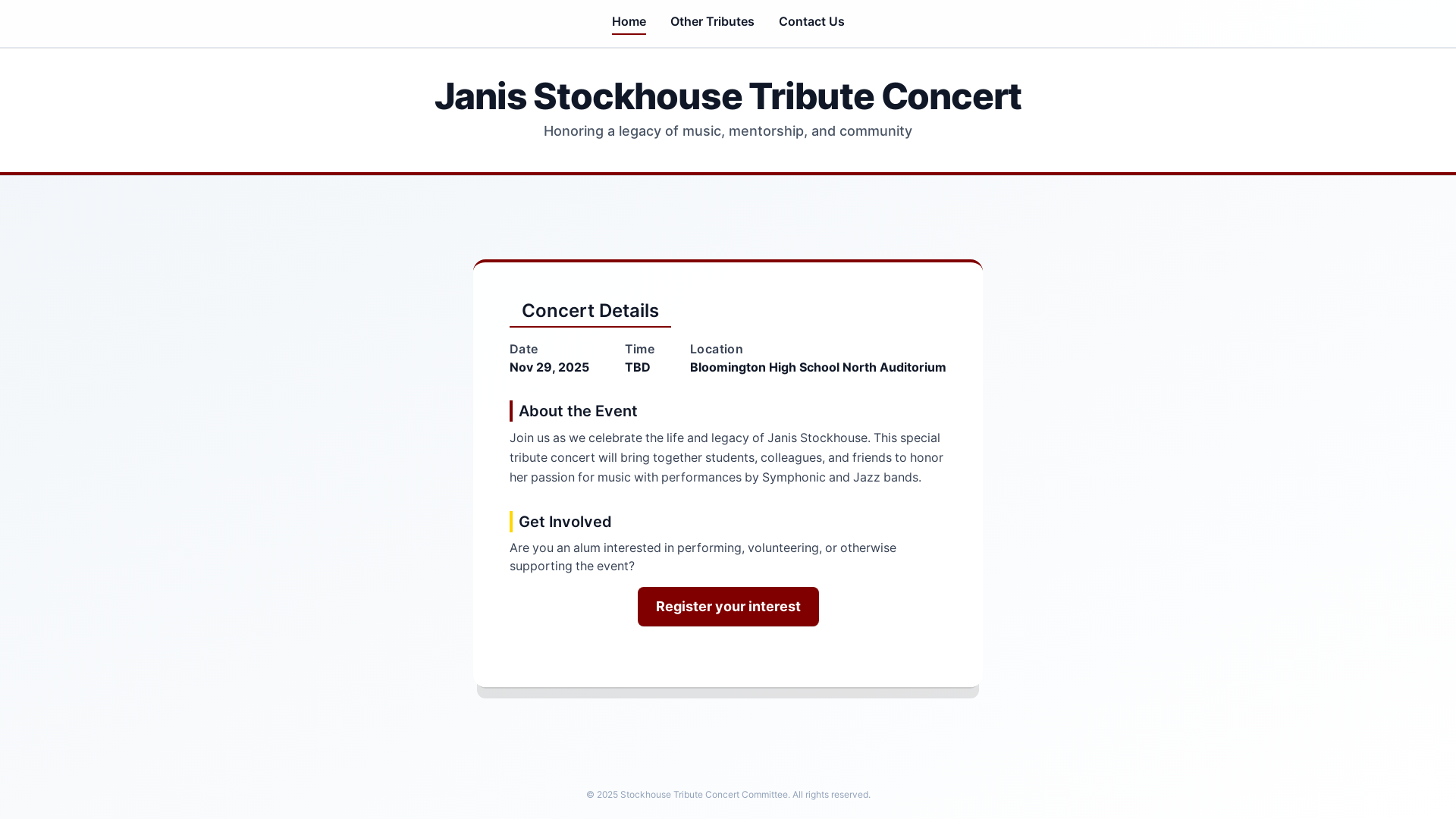website screenshot of https://stockhouseconcert-org.pages.dev/