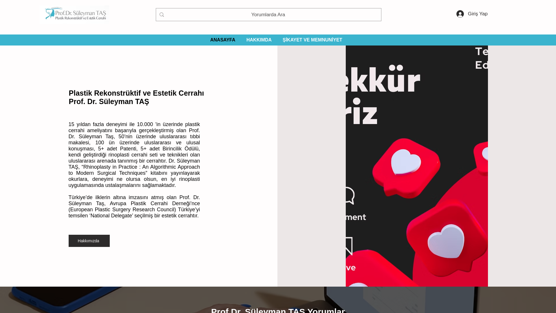 website screenshot of https://drsuleymantastrustpilot.com/