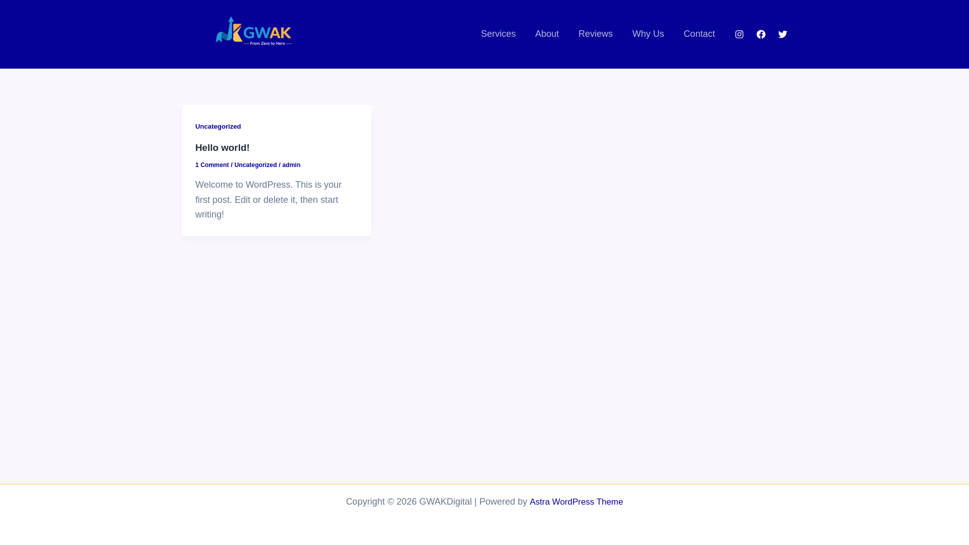 website screenshot of https://gwakdigital.online/