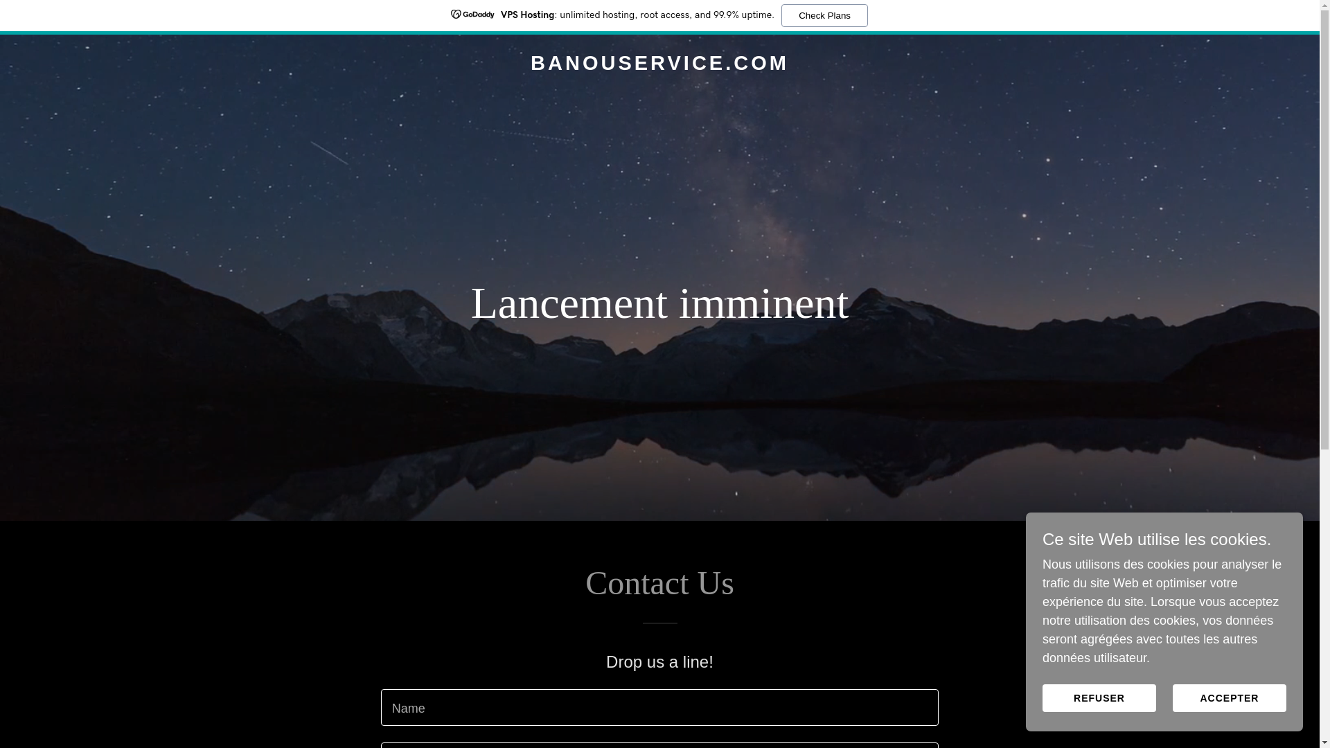 website screenshot of https://banouservice.com/
