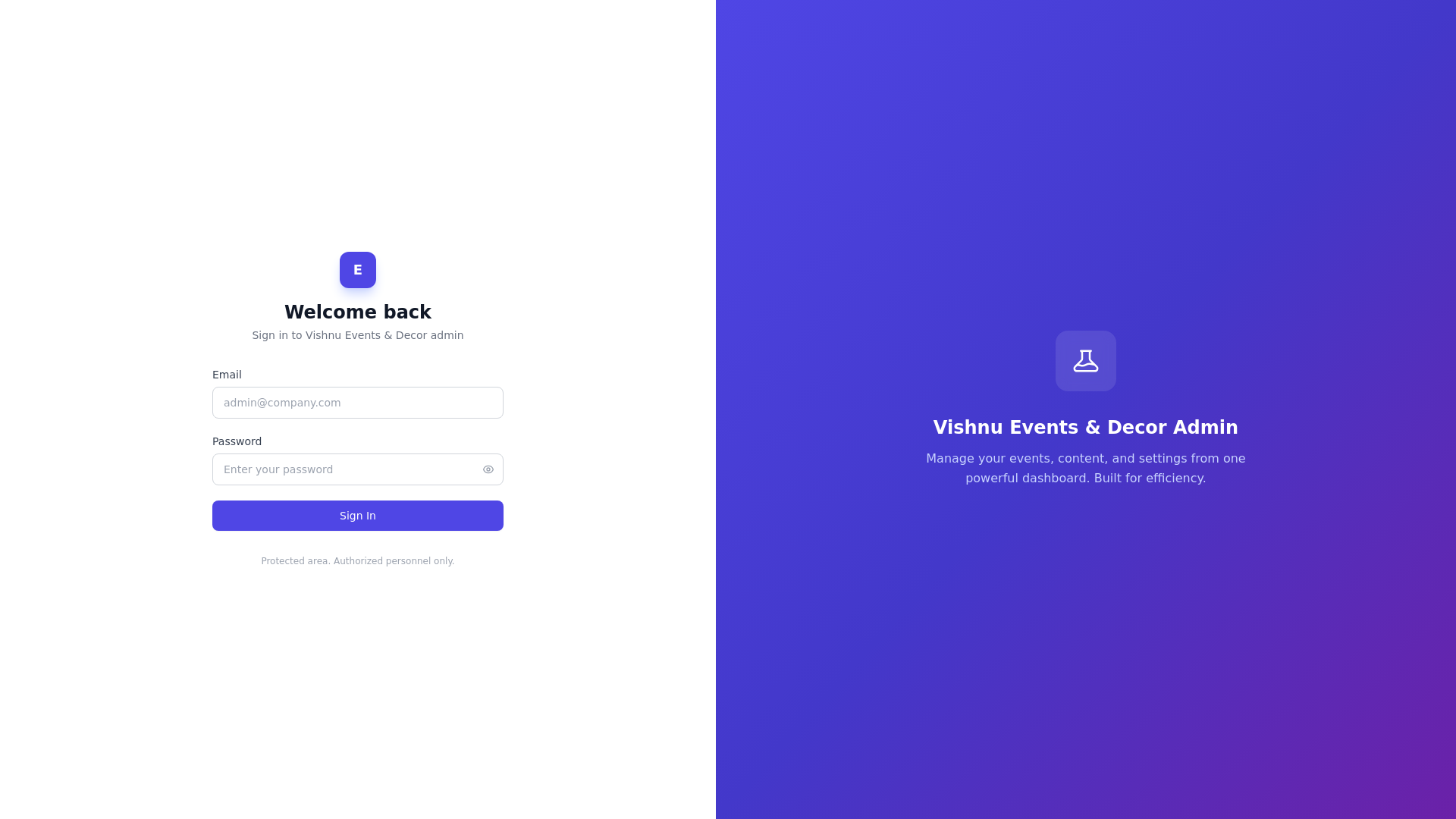 website screenshot of https://eventos-admin.pages.dev/