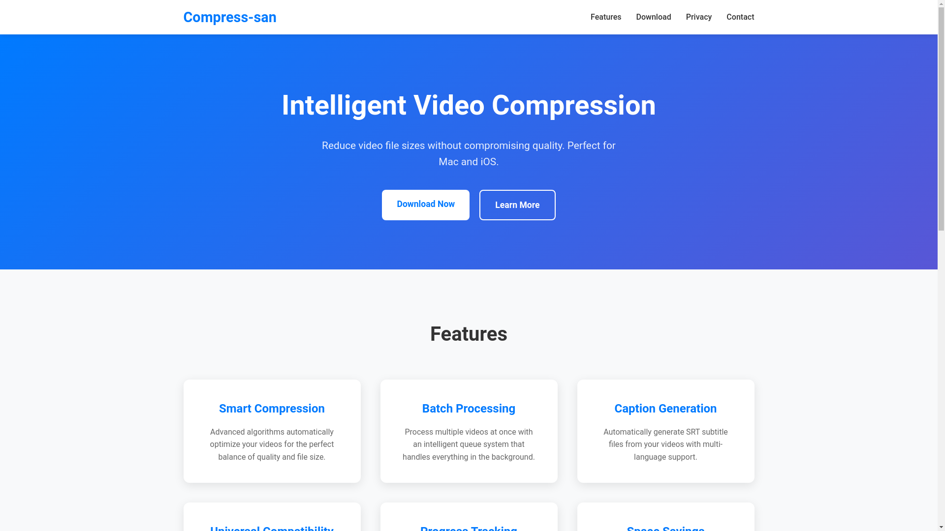 website screenshot of https://html-2025-compresssan-html.pages.dev/