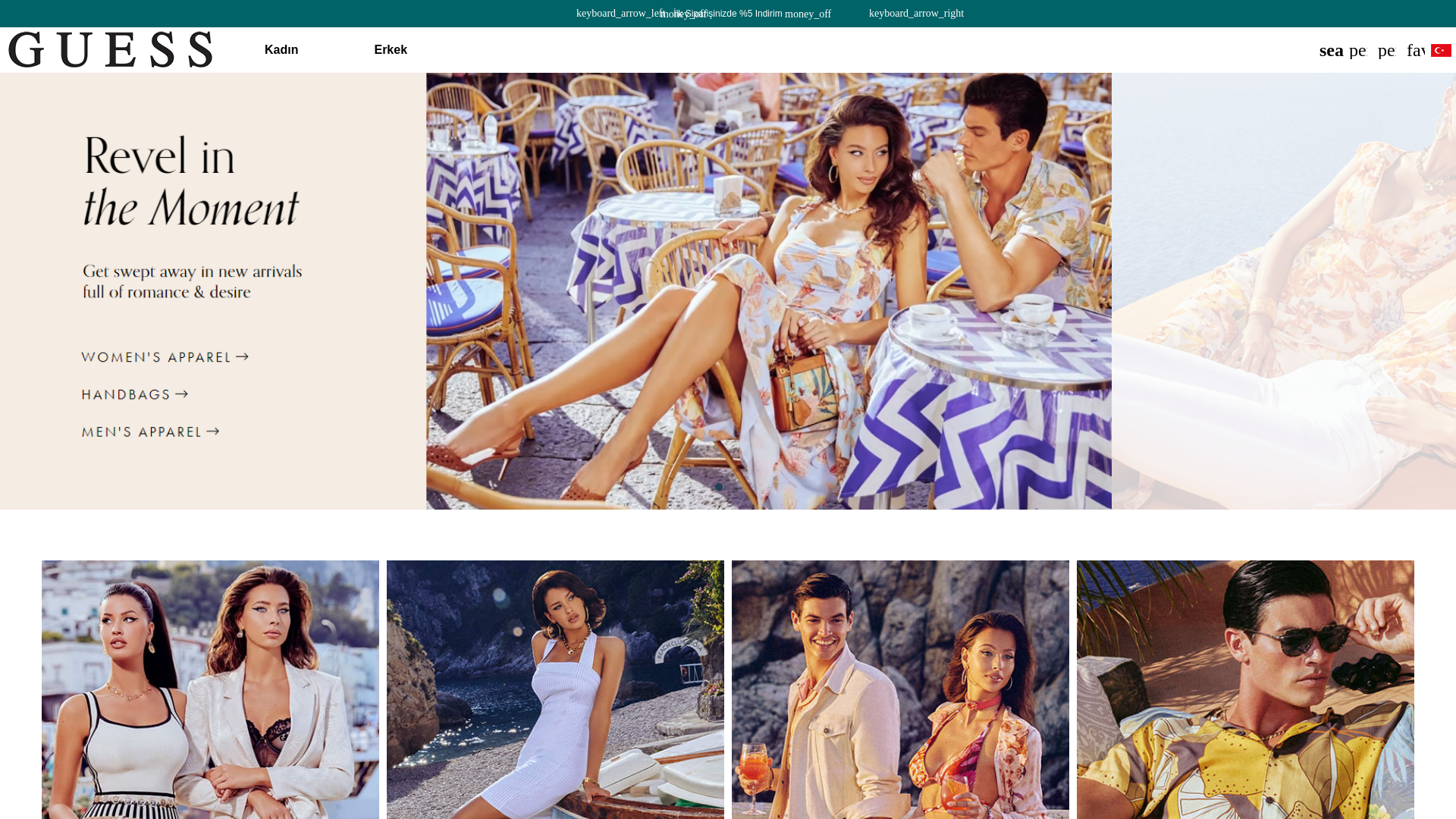 website screenshot of http://www.guessturkey.com.tr/