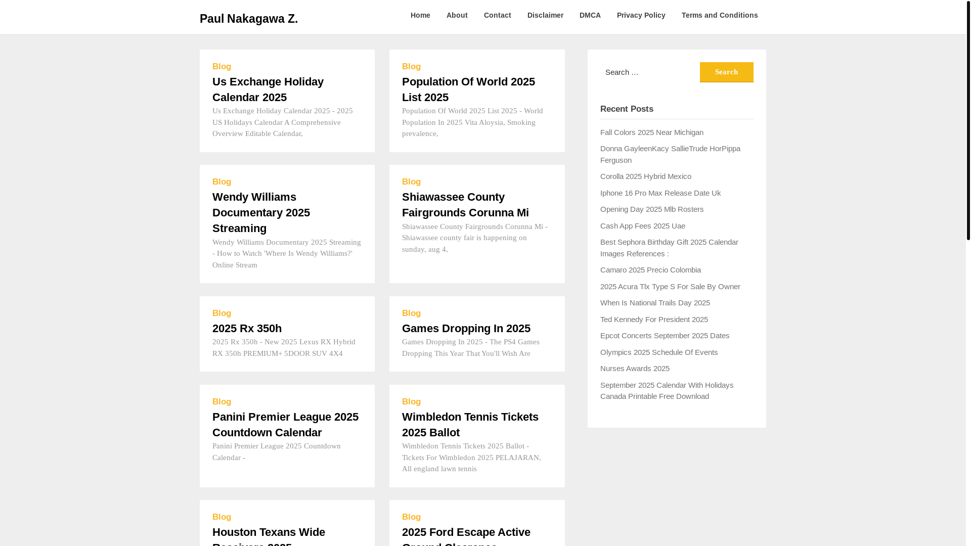 website screenshot of https://paulnakagawaz.pages.dev/