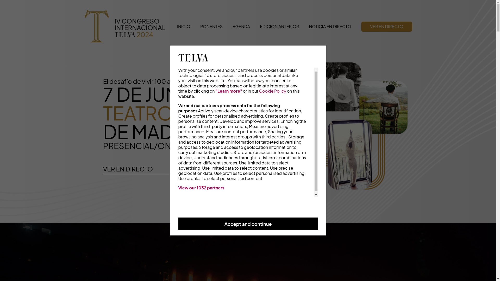 website screenshot of https://congreso-superacion-telva.pages.dev/