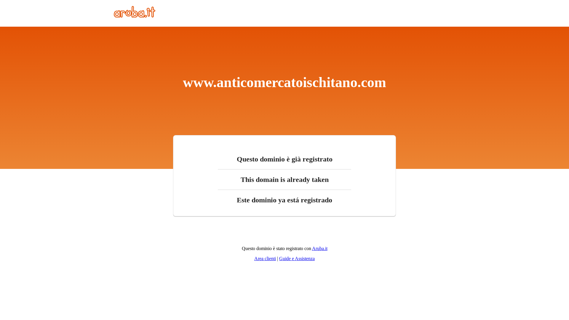 website screenshot of https://anticomercatoischitano.it/