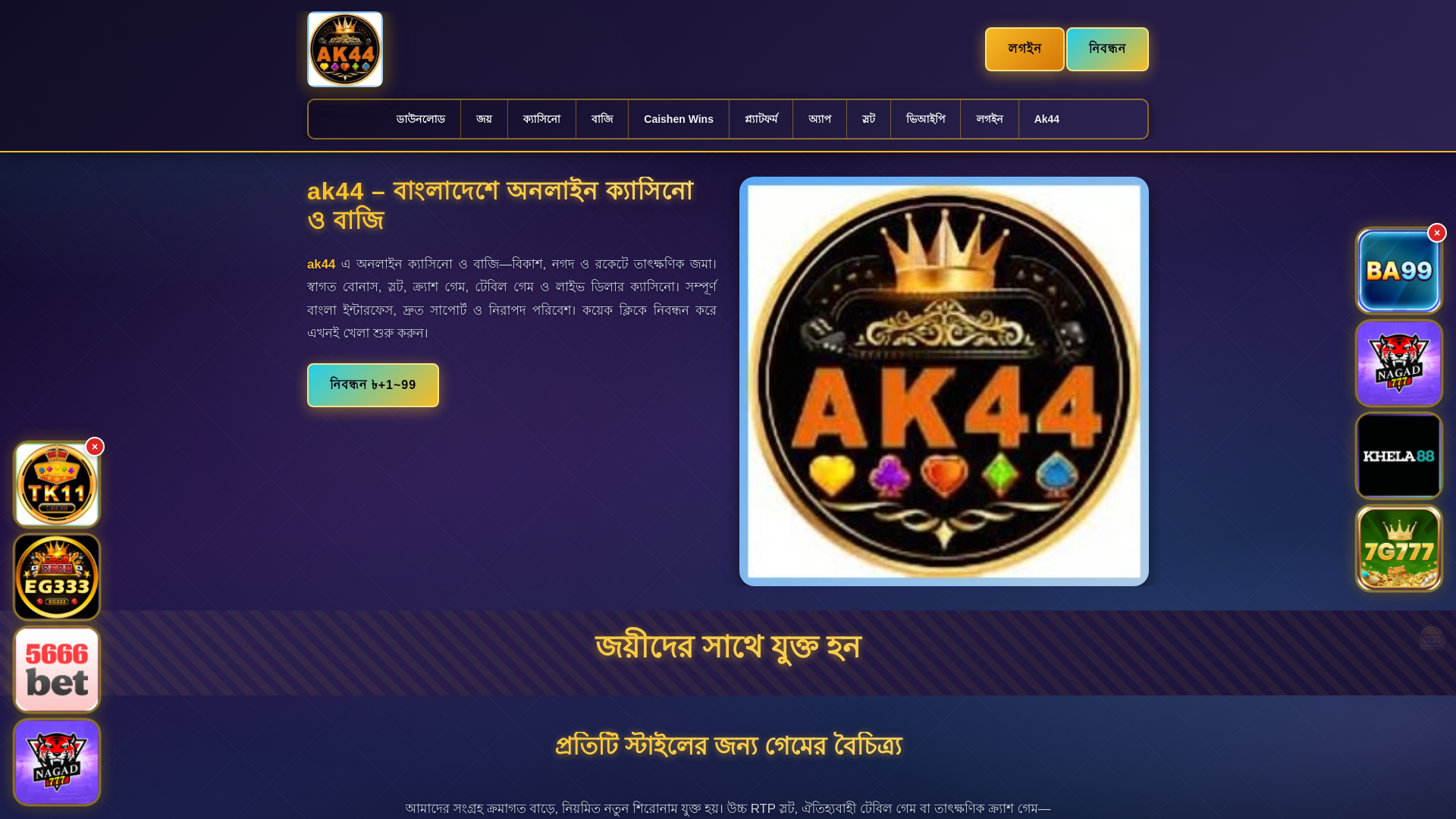 website screenshot of https://ak44panch.com/