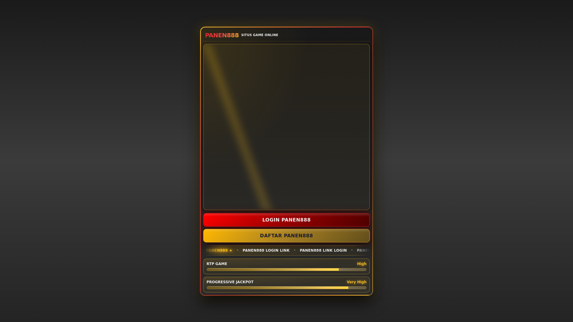 website screenshot of https://panen888-slot.pages.dev/
