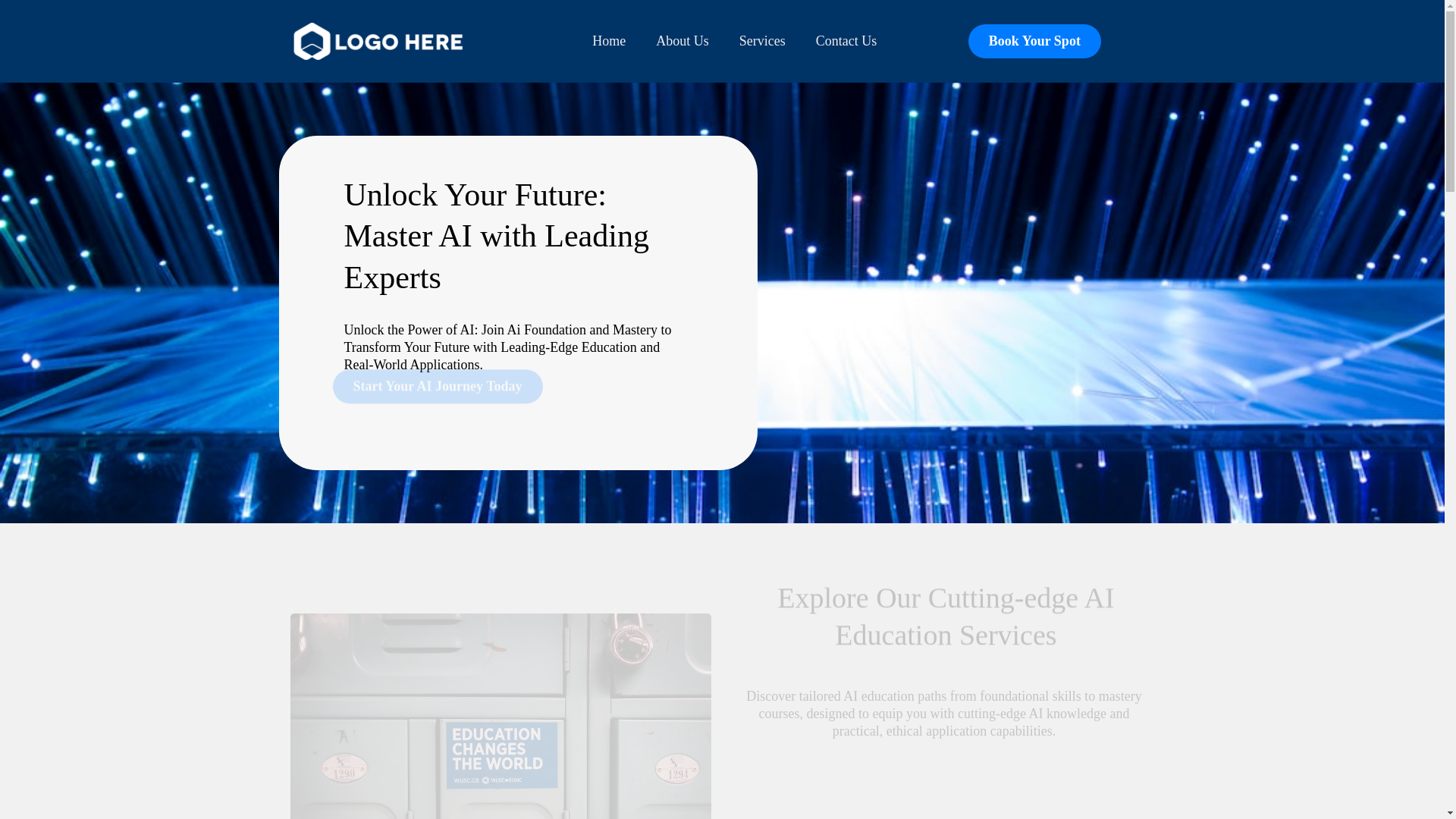 website screenshot of https://aimasterycourse.site/