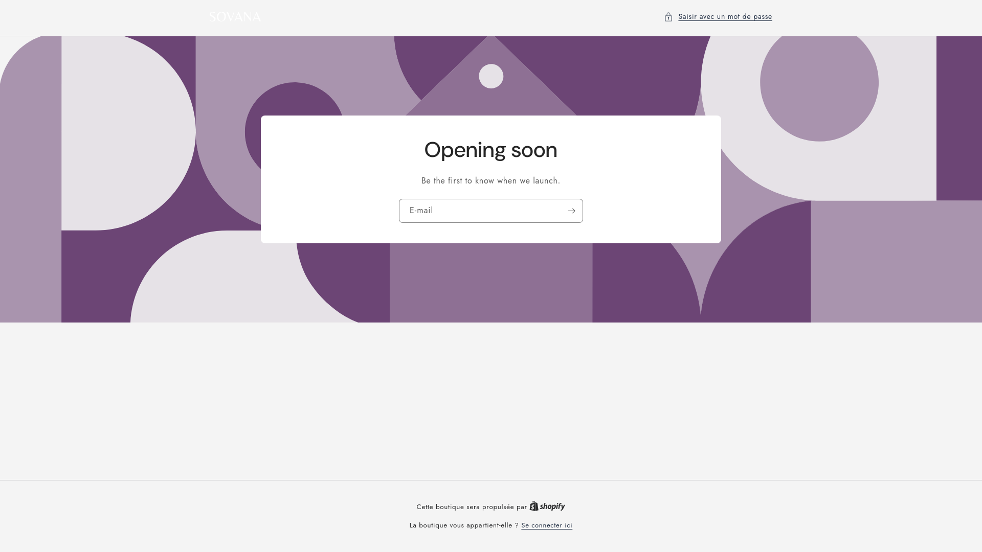 website screenshot of https://sovanatech.fr/