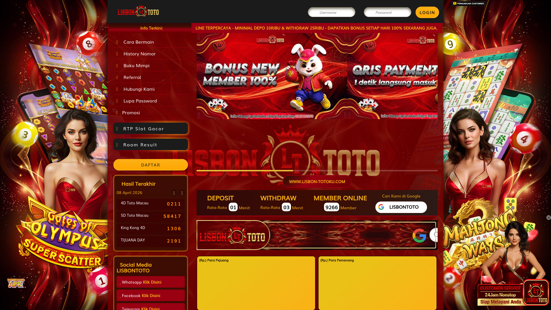 website screenshot of https://lisbontotosatu.com