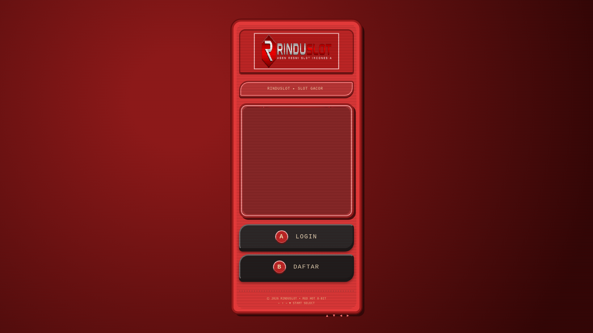 website screenshot of https://rinduslot-sumit.pages.dev/