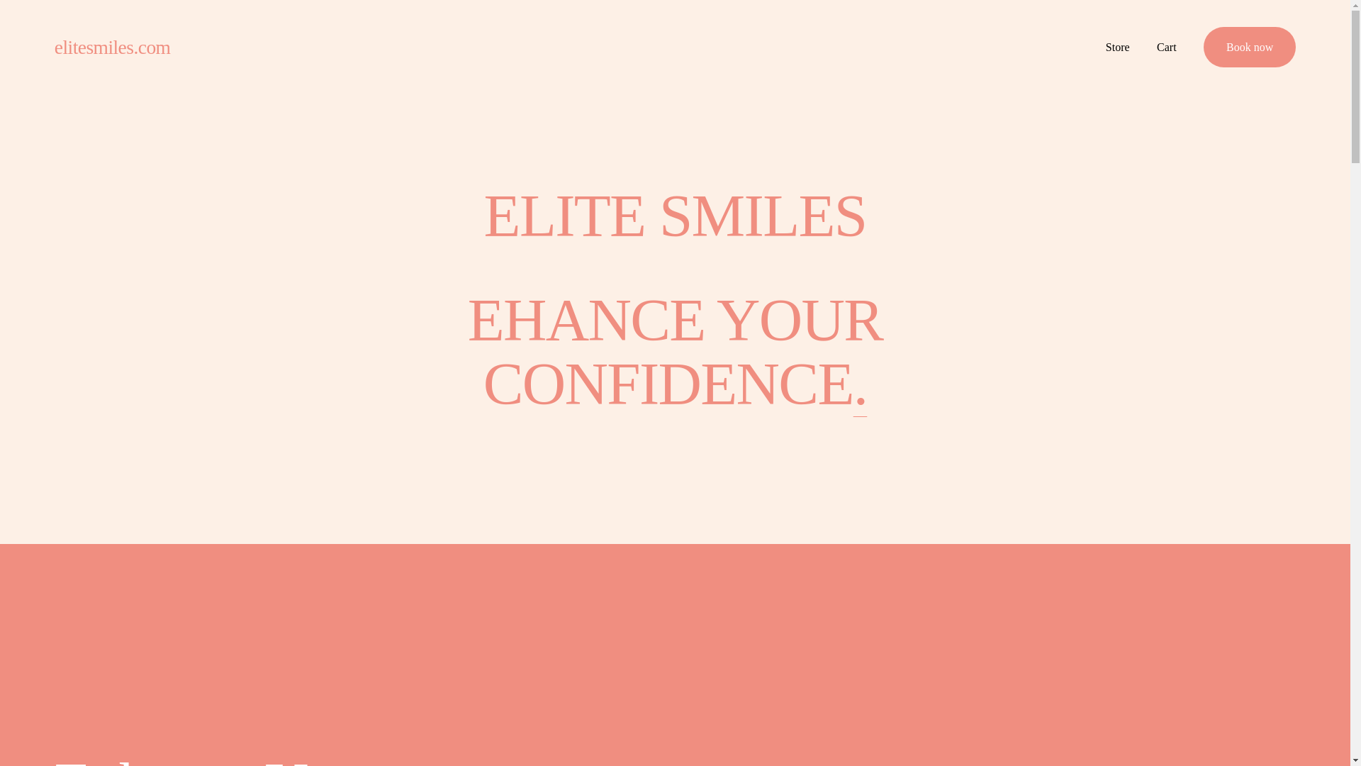 website screenshot of https://elitesmiles.luxury/