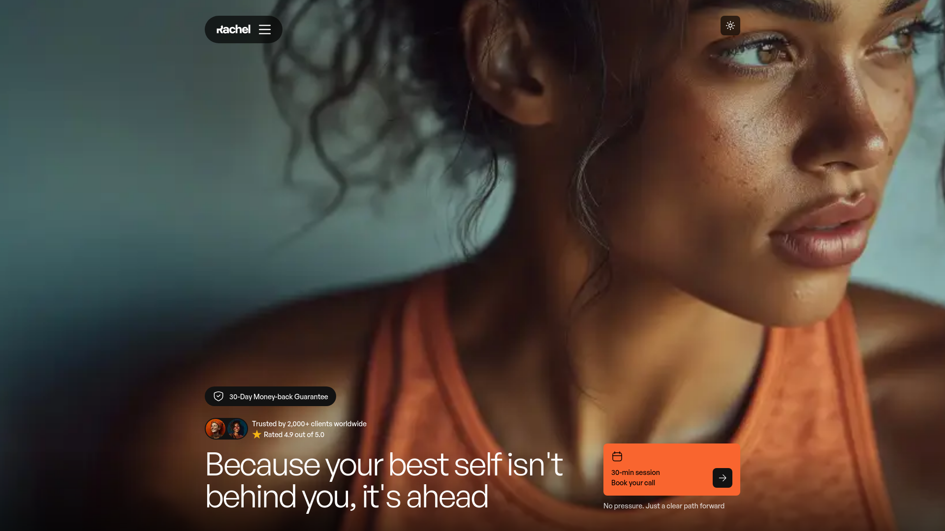 website screenshot of https://rachel-demo.pages.dev/