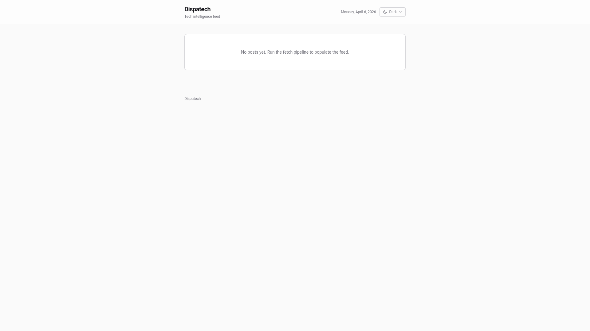 website screenshot of https://dispatech.pages.dev/
