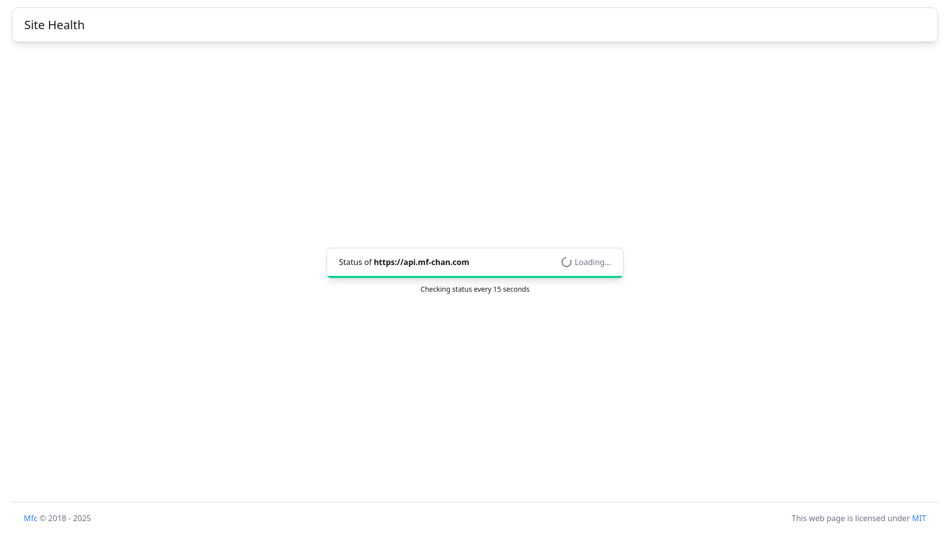 website screenshot of https://sitehealth.pages.dev/