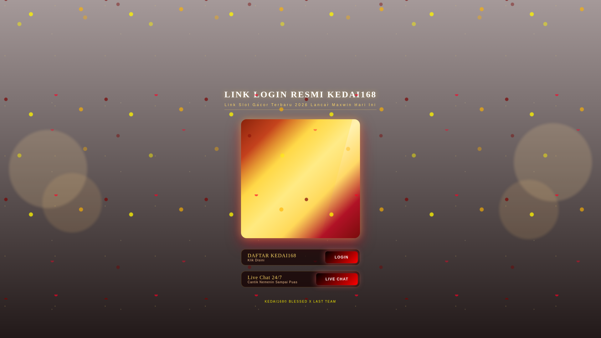 website screenshot of https://blessedbangsat.pages.dev/