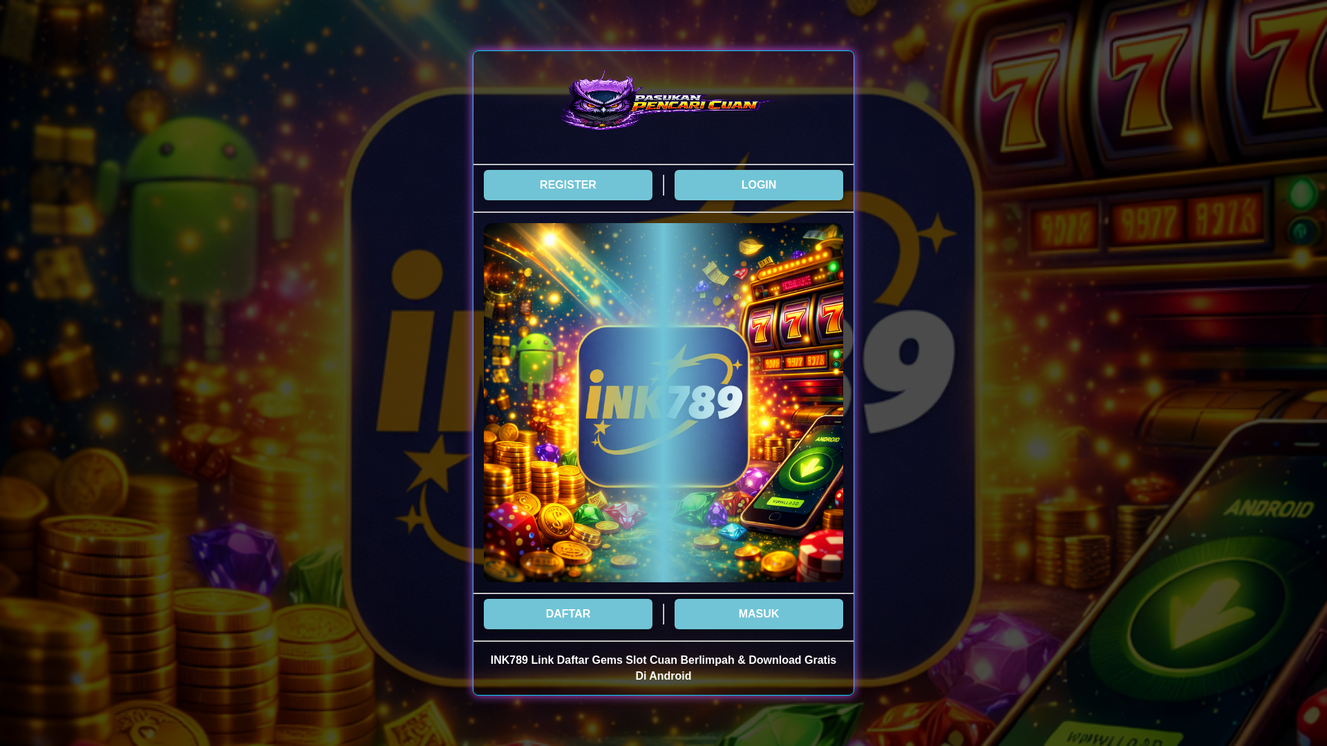 website screenshot of https://ink789-cuan-besar-5nz.pages.dev/