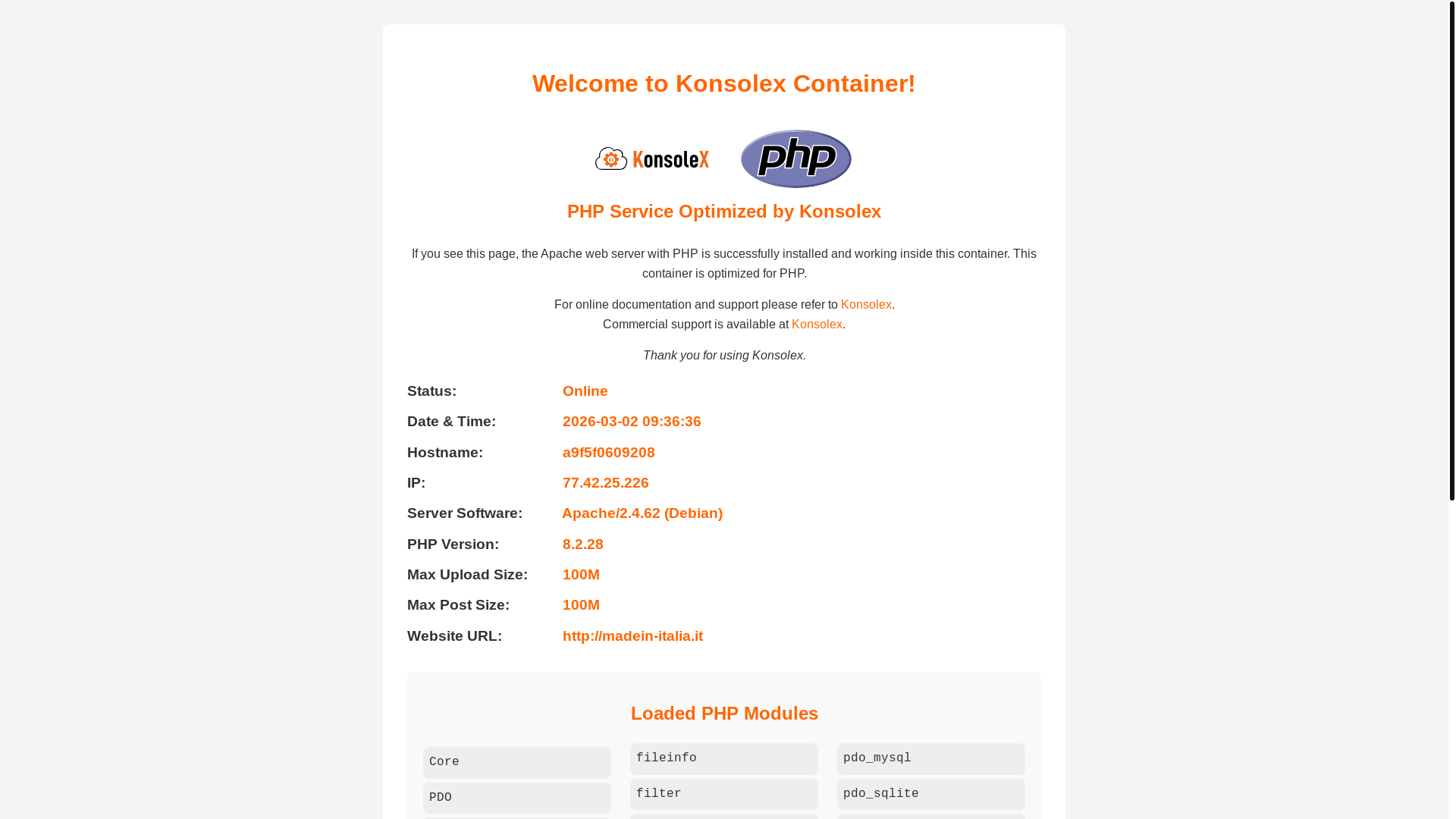website screenshot of https://madein-italia.it/