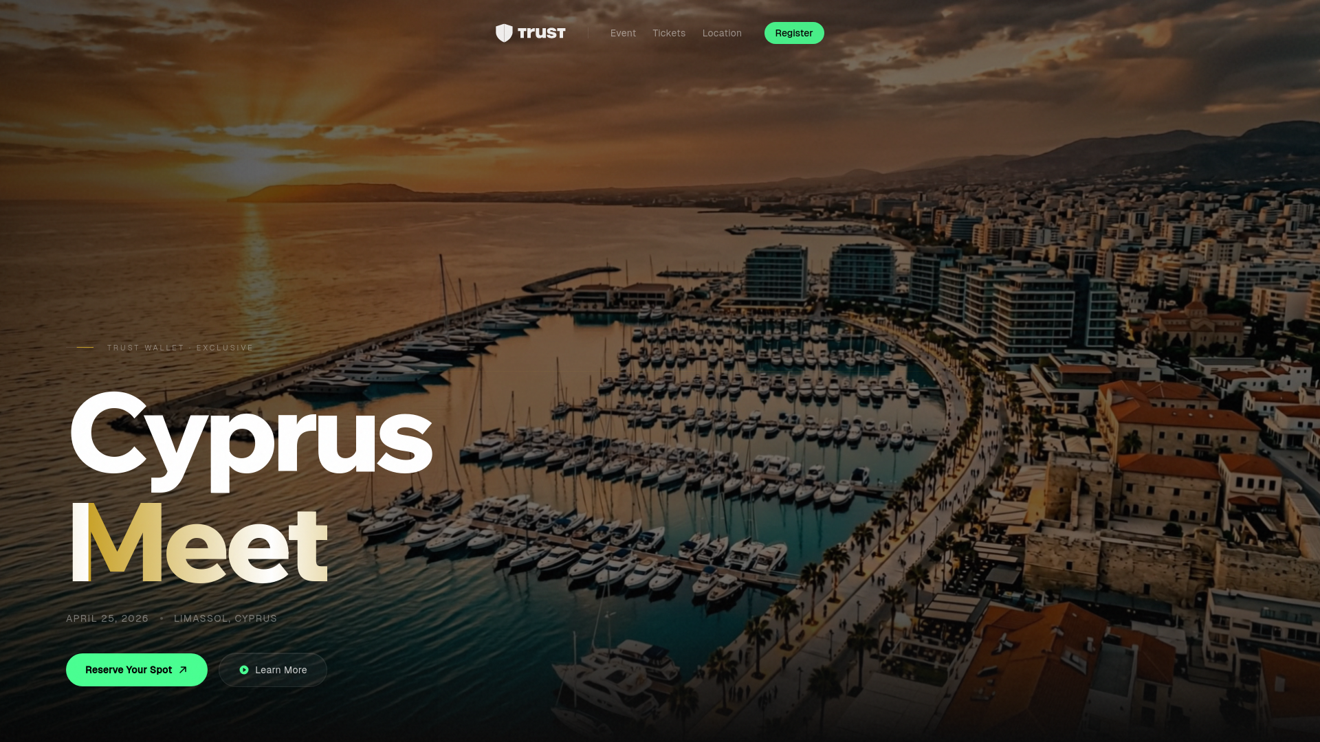website screenshot of https://trustwallet-community.digital