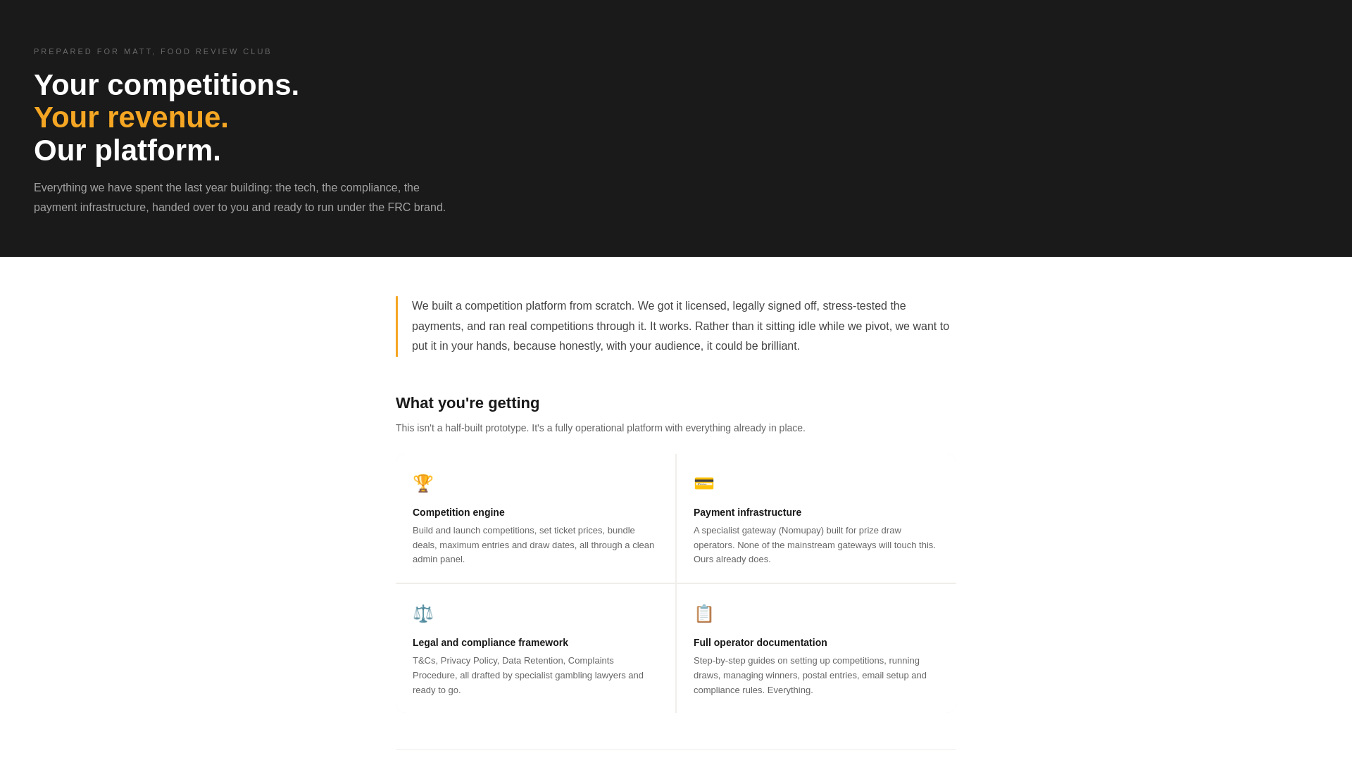 website screenshot of https://frc-proposal.pages.dev/