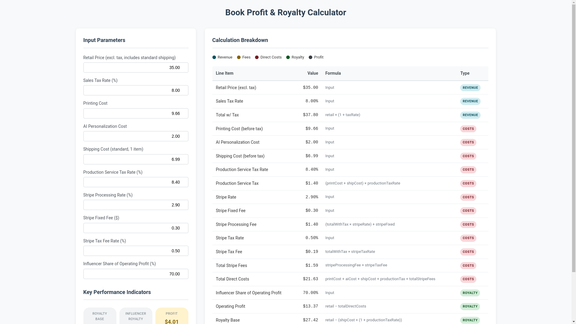 website screenshot of https://book-royalty.pages.dev/