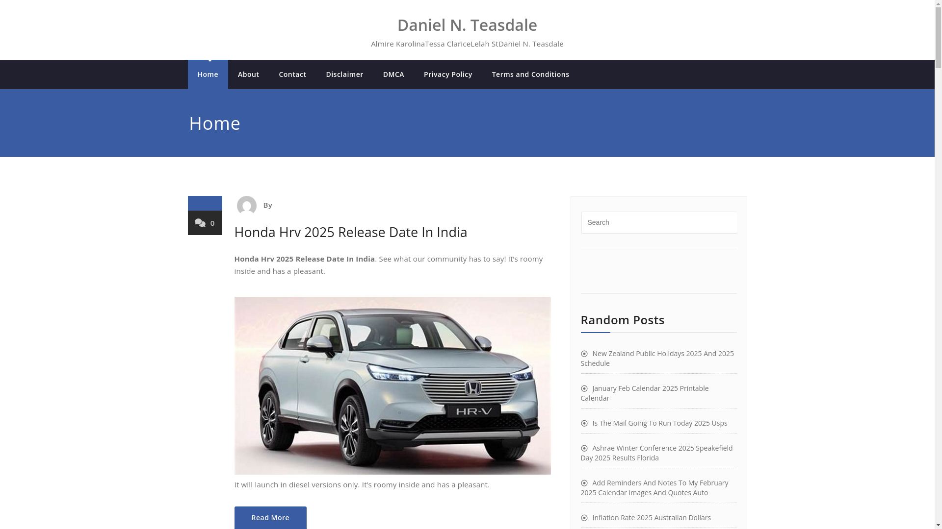 website screenshot of https://danielnteasdale.pages.dev/