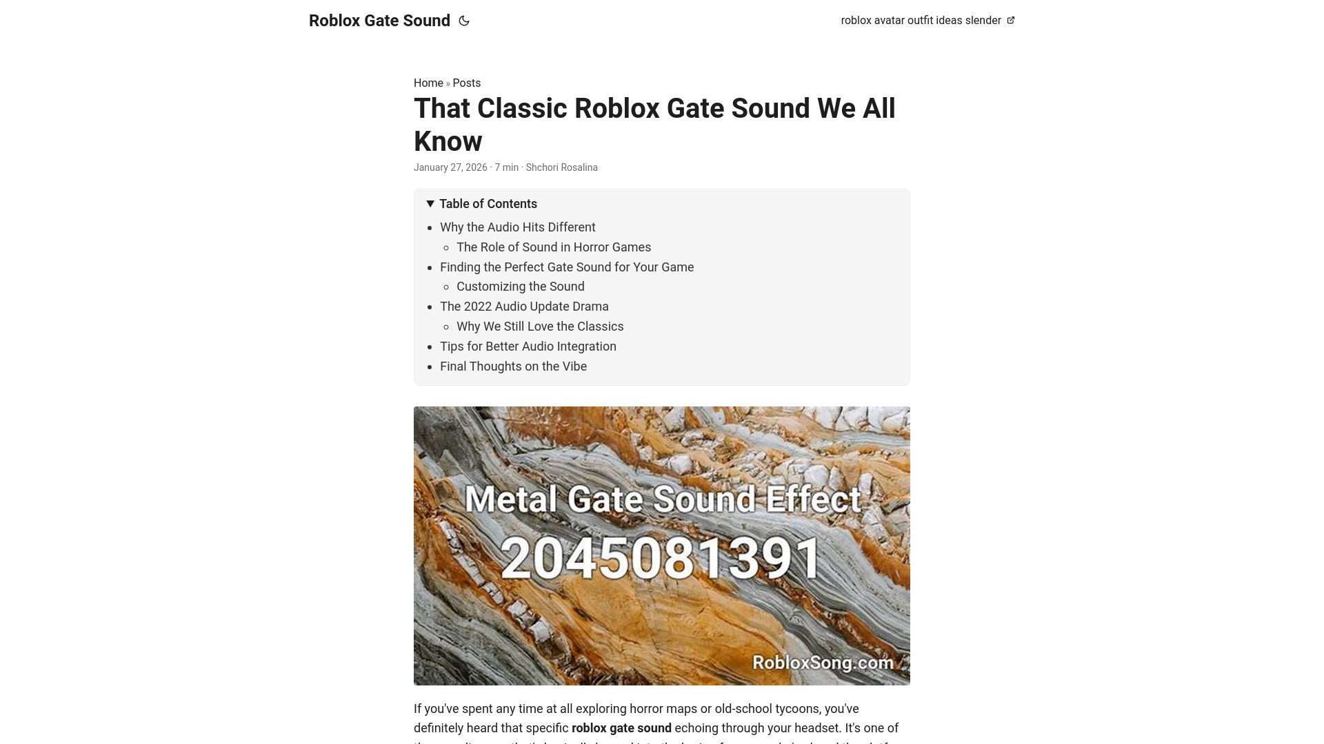 website screenshot of https://roblox-gate-sound.pages.dev/