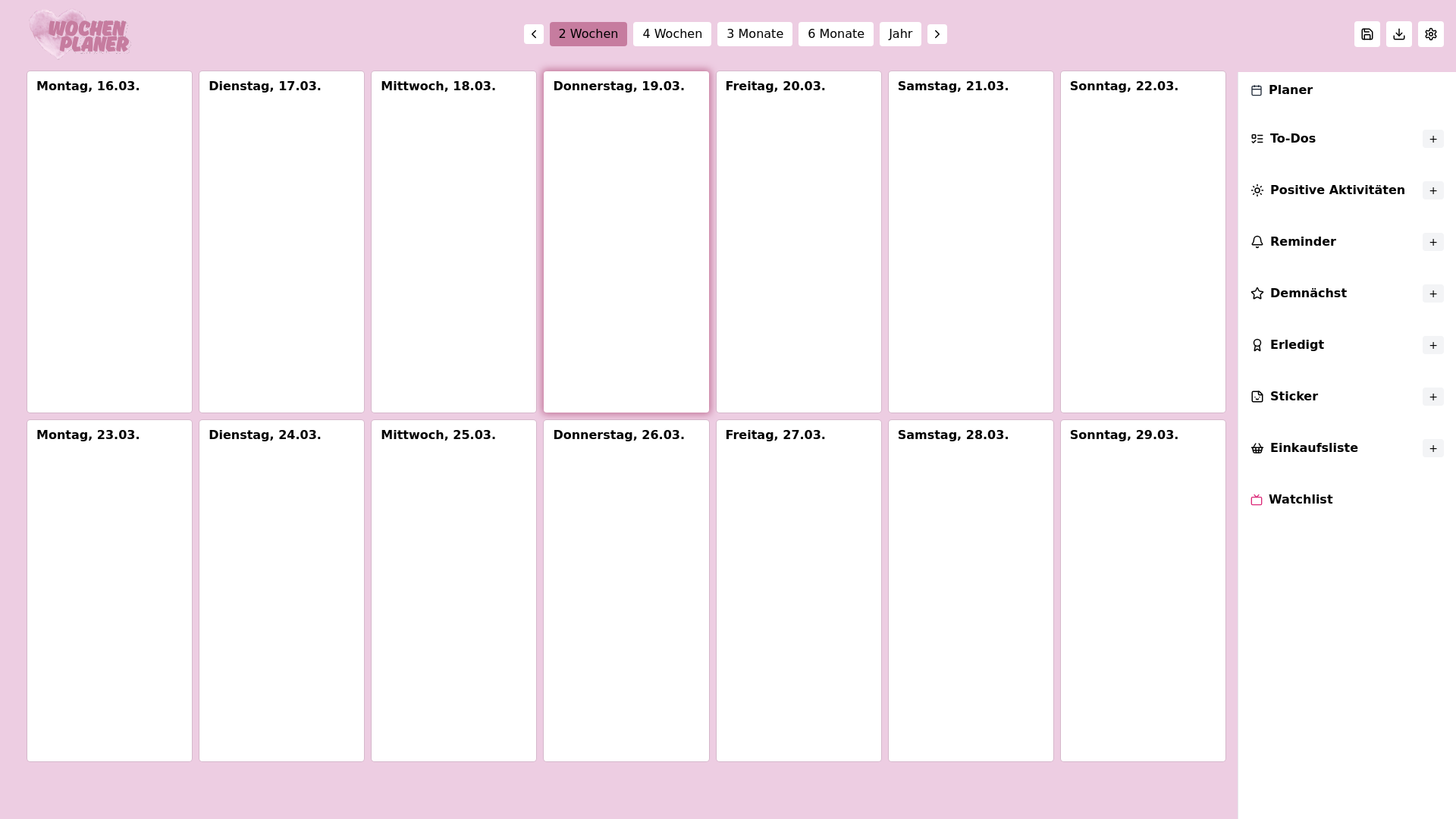 website screenshot of https://planer-f1r.pages.dev/