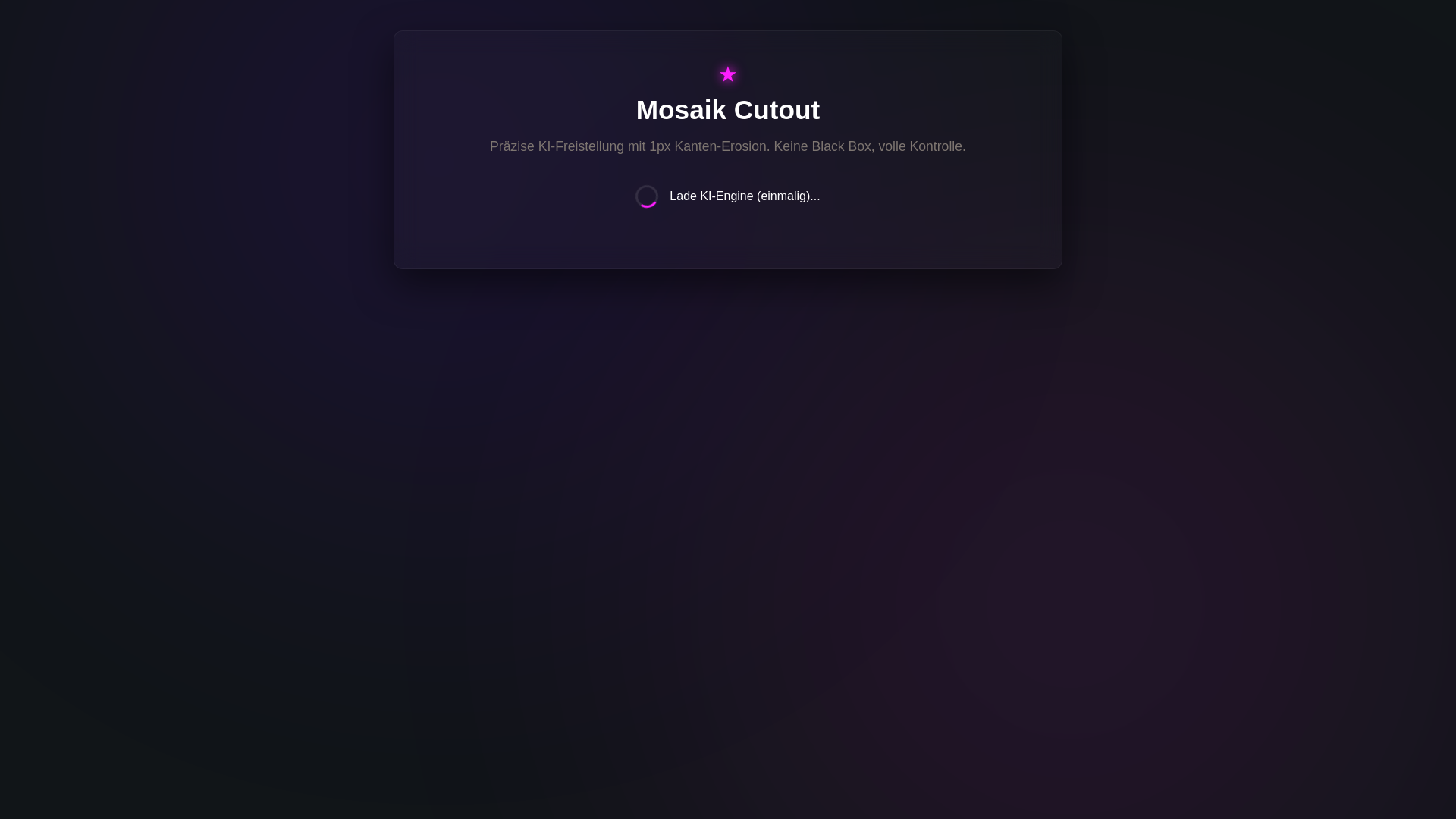 website screenshot of https://mosaik-cutout.pages.dev/