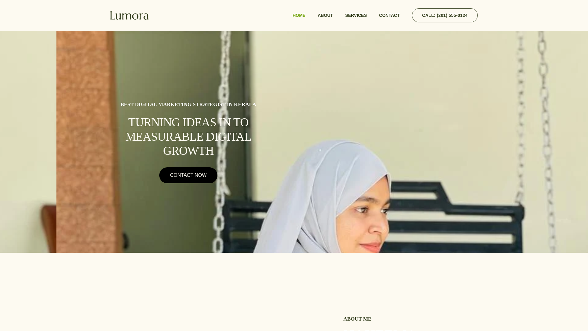 website screenshot of https://naheemasavad.com/