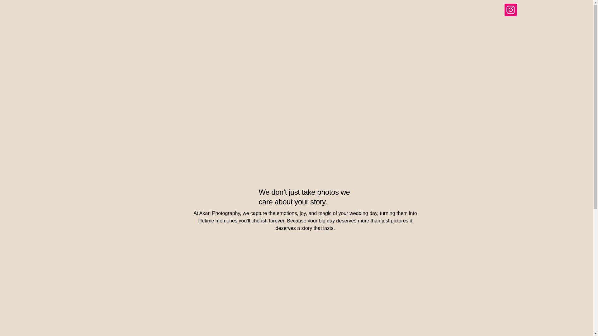 website screenshot of https://akariphotographybelgaum.com/